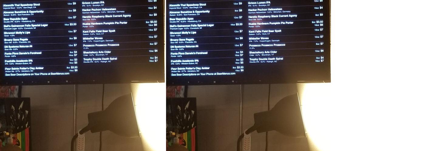 Beer Study Menu