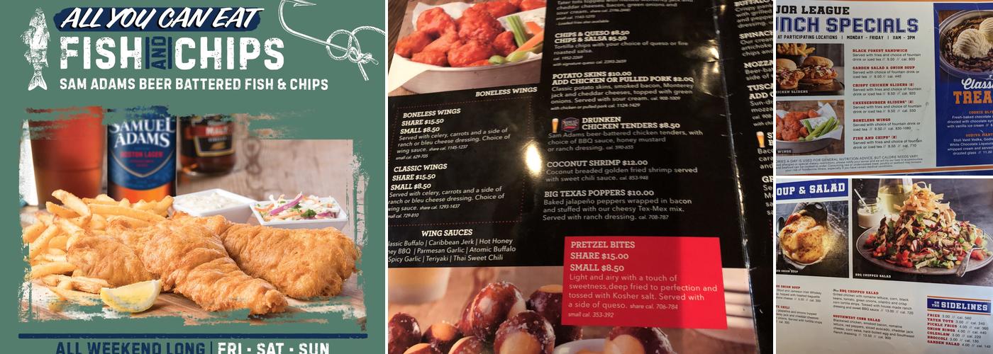 Fox & Hound Menu