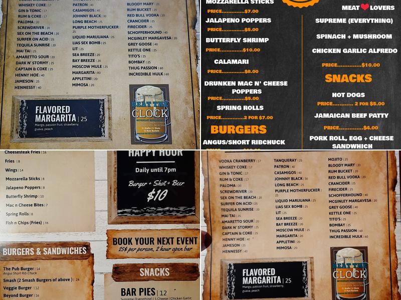 McGinley Square Pub Menu