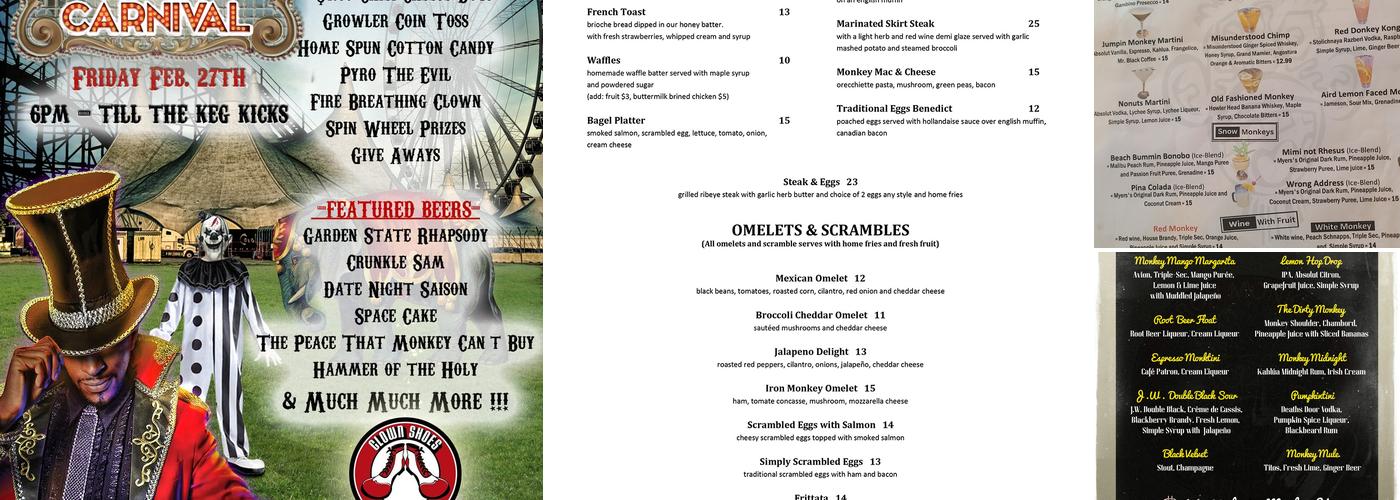 Iron Monkey Menu
