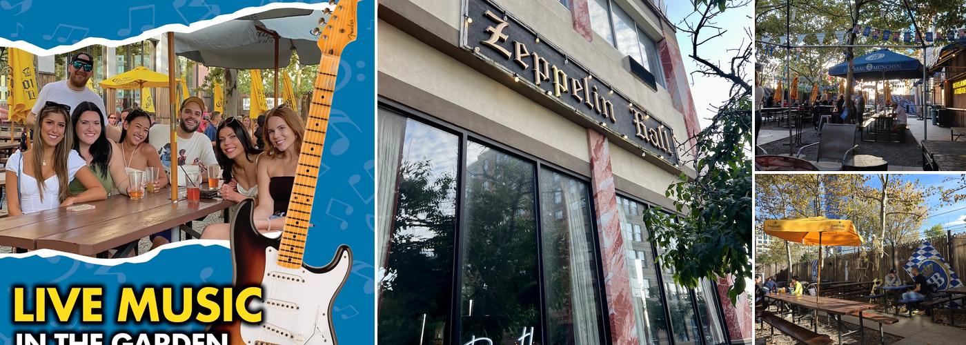 Zeppelin Hall Beer Garden