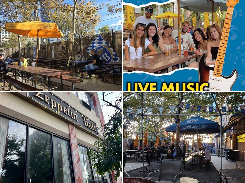 Zeppelin Hall Beer Garden