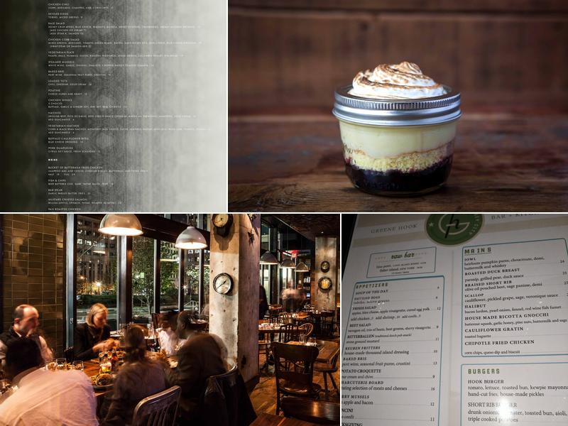 Greene Hook Bar & Kitchen Menu
