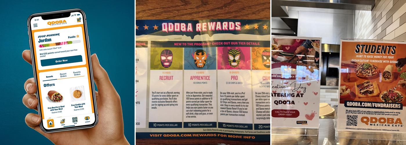 QDOBA Mexican Eats Menu
