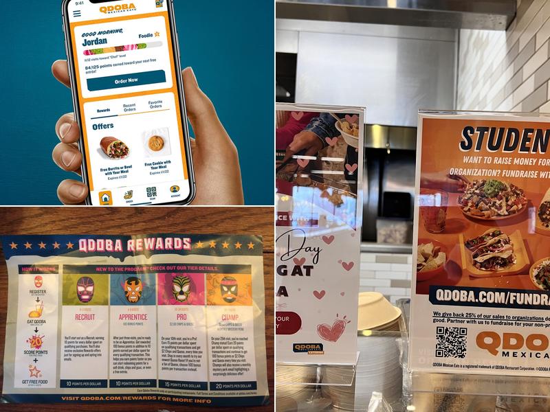 QDOBA Mexican Eats Menu