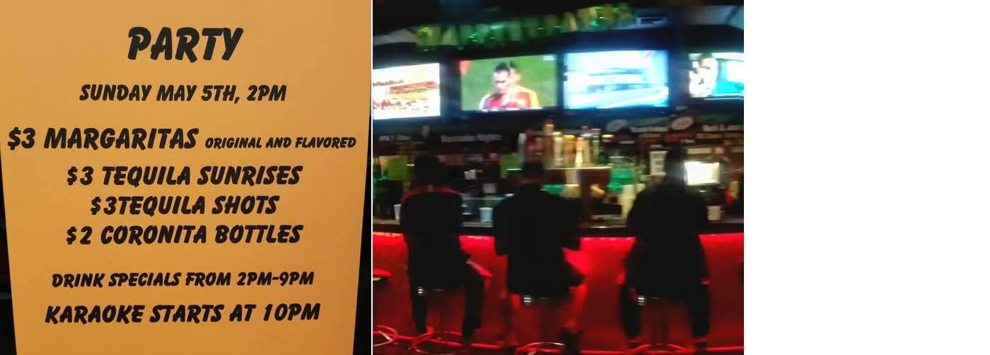 Golden Rail Pub Menu