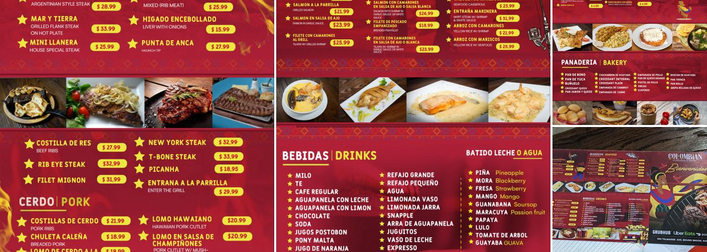 Rancho Mateo of Bound Brook Menu