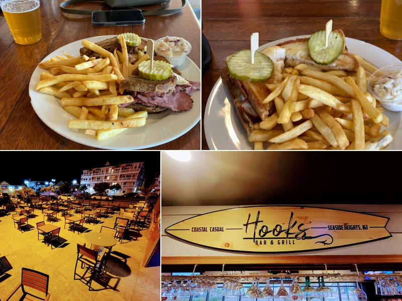Hooks Bar & Grill 1320 Boulevard, Seaside Heights