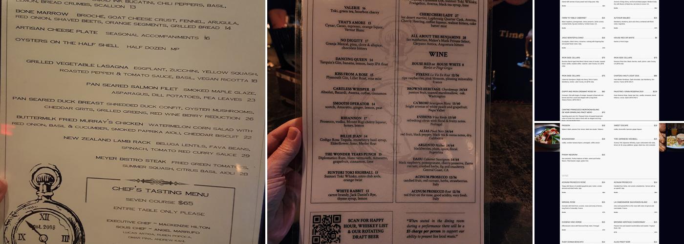 Time Menu