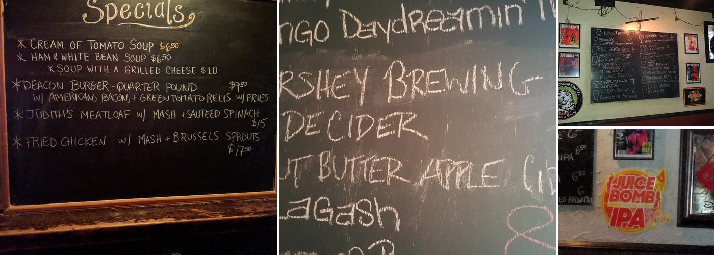 The Pub on Passyunk East Menu