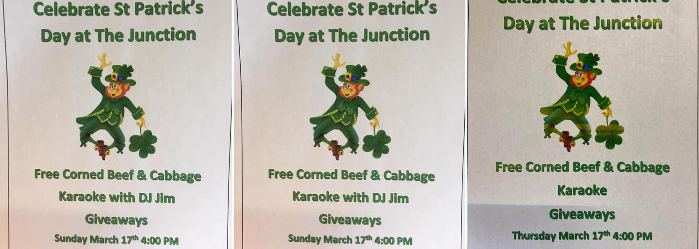 Junction Bar & Liquors Menu