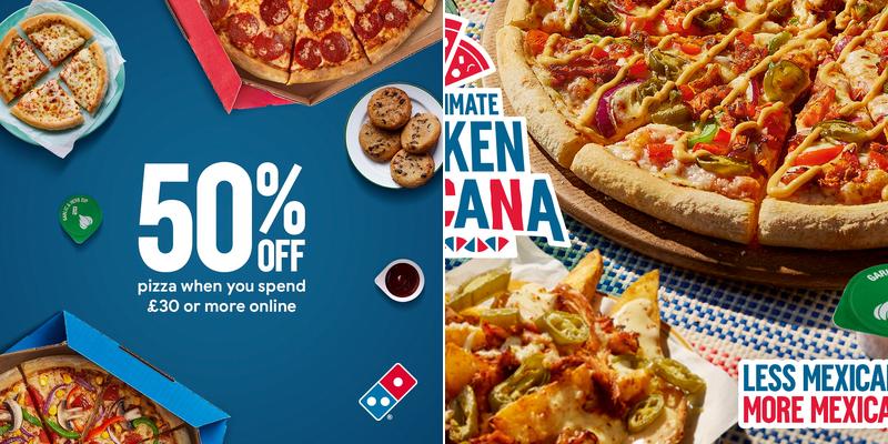 Domino's Pizza - London - Bayswater Menu