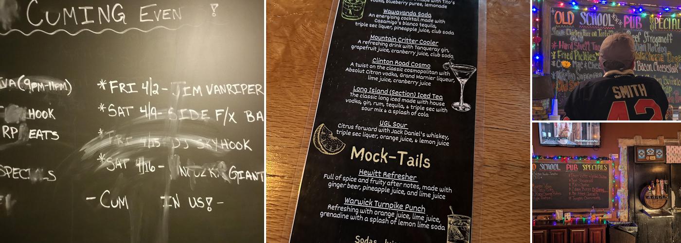 Old School Pub & Grill Menu