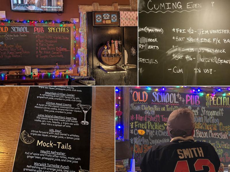 Old School Pub & Grill Menu