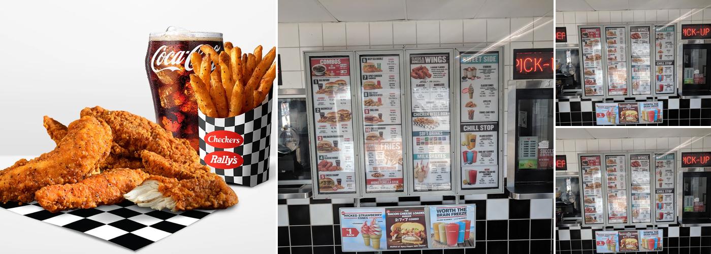 Checkers Menu