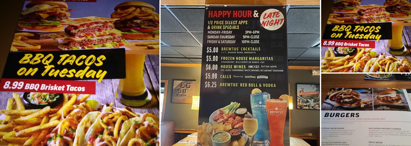Applebee's Grill + Bar Menu