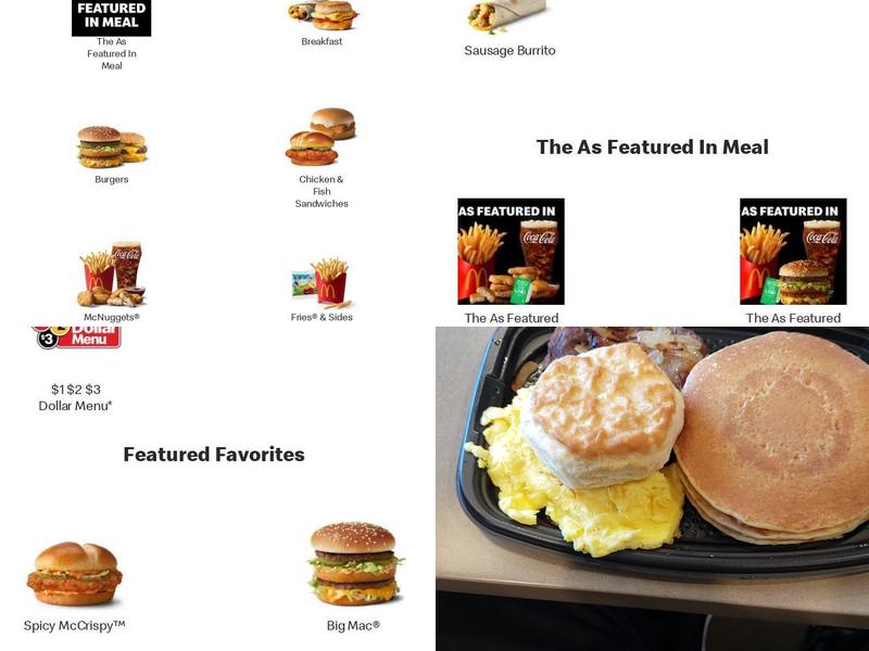 McDonald's Menu