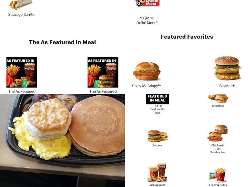 McDonald's Menu