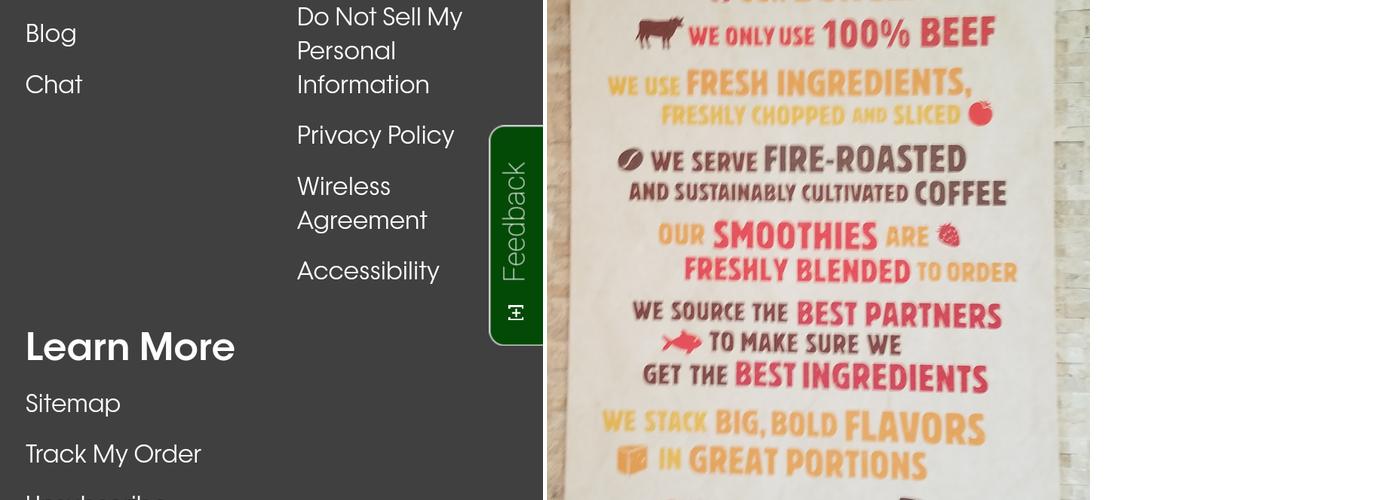 Burger King Menu