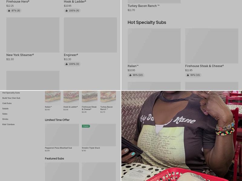 Firehouse Subs Crestview Menu