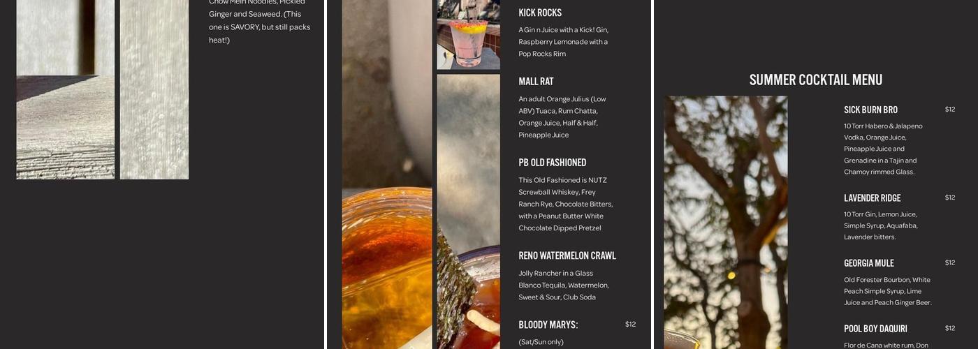 Abby's Highway 40 Menu