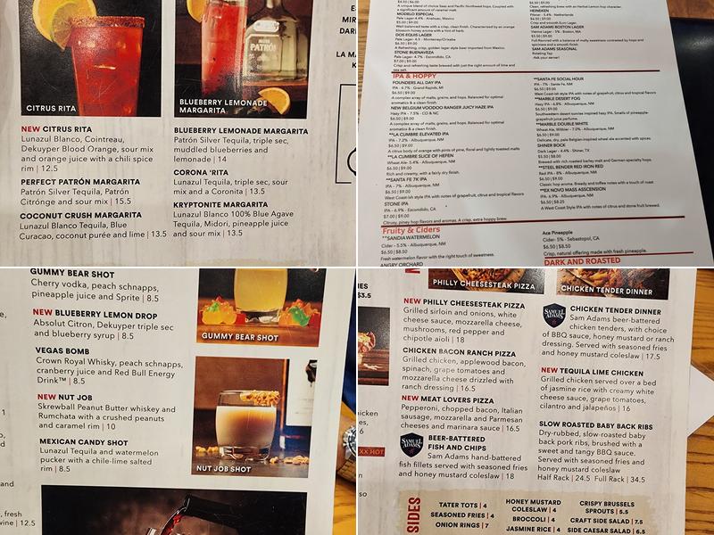 Craft Republic - Albuquerque Menu