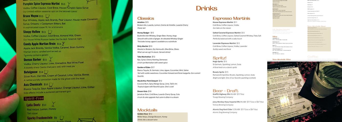 Mixtape Menu
