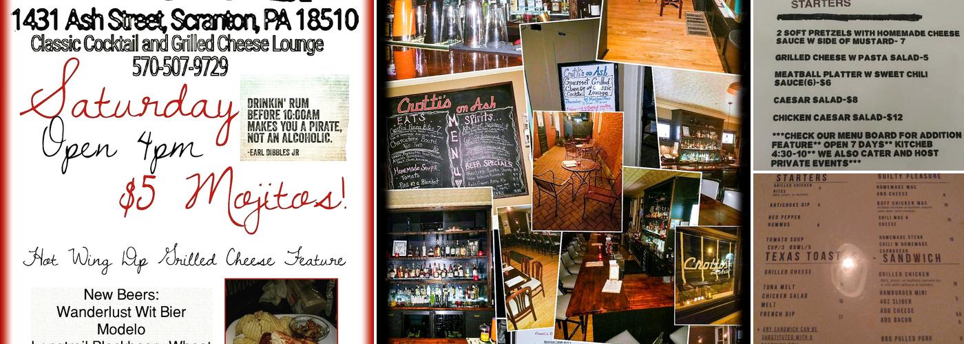 Crotti's on Ash Menu