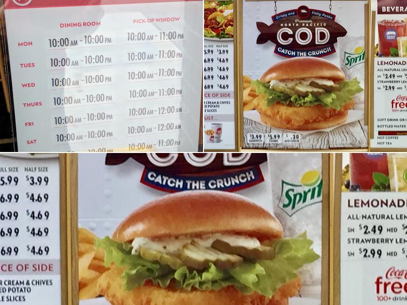 Wendy's Menu