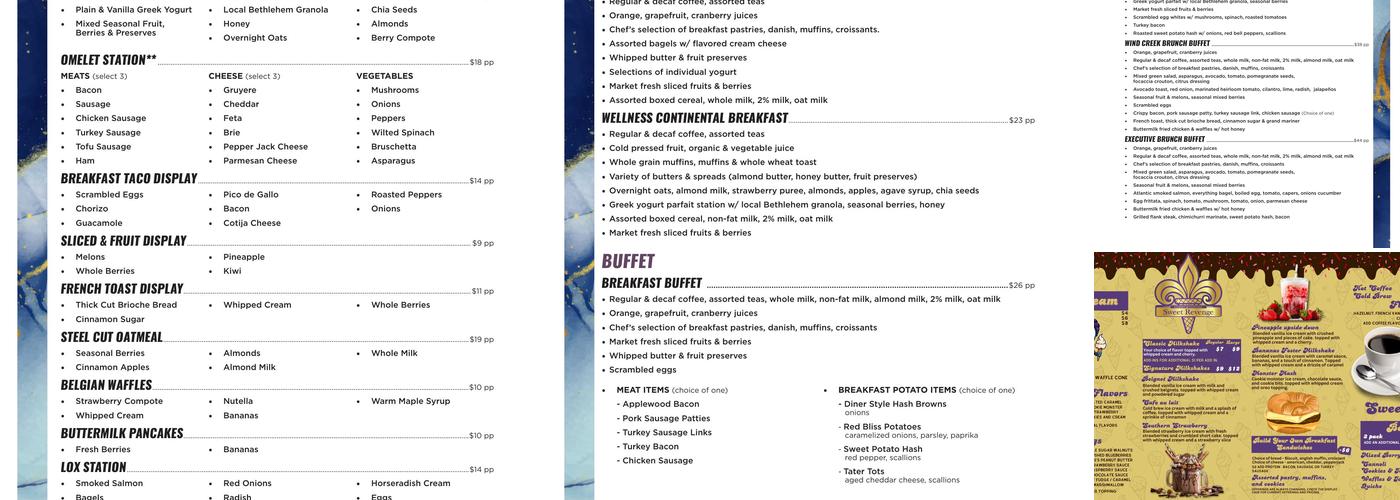 Molten Menu