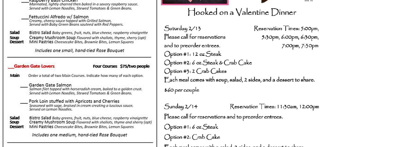 Take Five Expresso Bar Menu