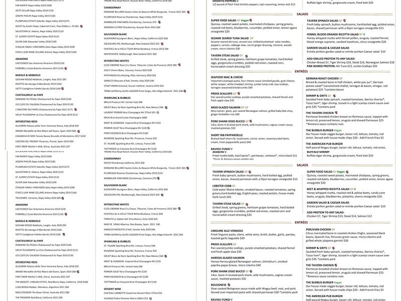 Adam's Apple Menu