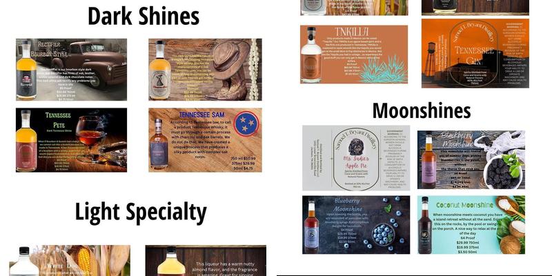 Samuel T Bryant Distillery LLC Menu