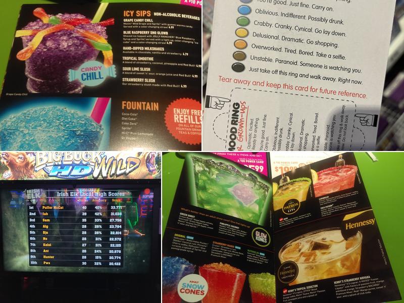 Dave & Buster's Memphis Menu