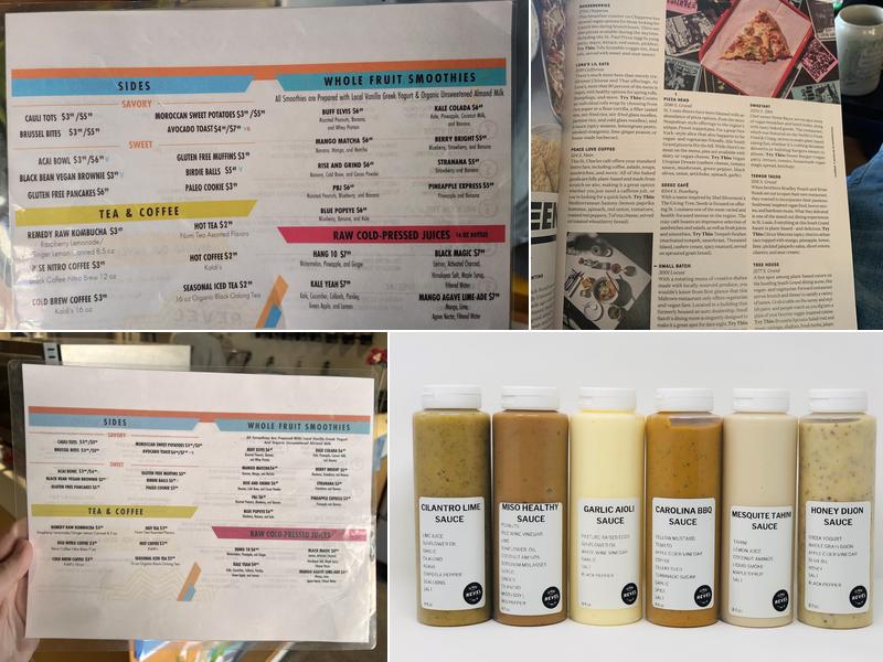 Revel Kitchen Menu