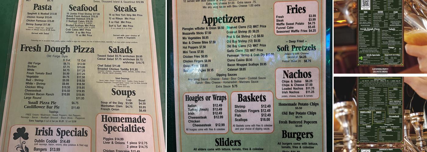 Crisnics Menu