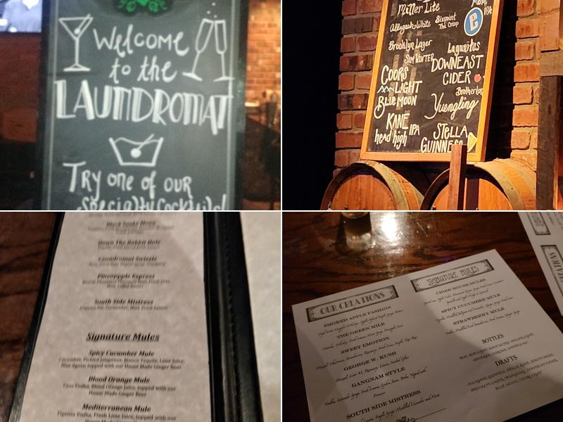 The Laundromat Menu