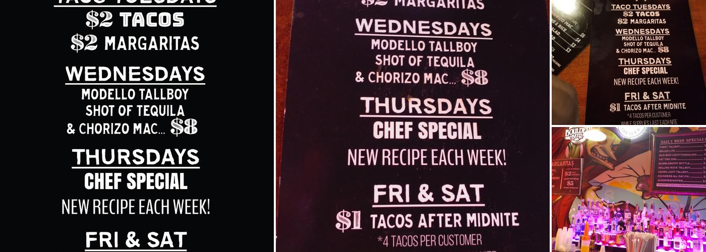 BUZZBIN Menu