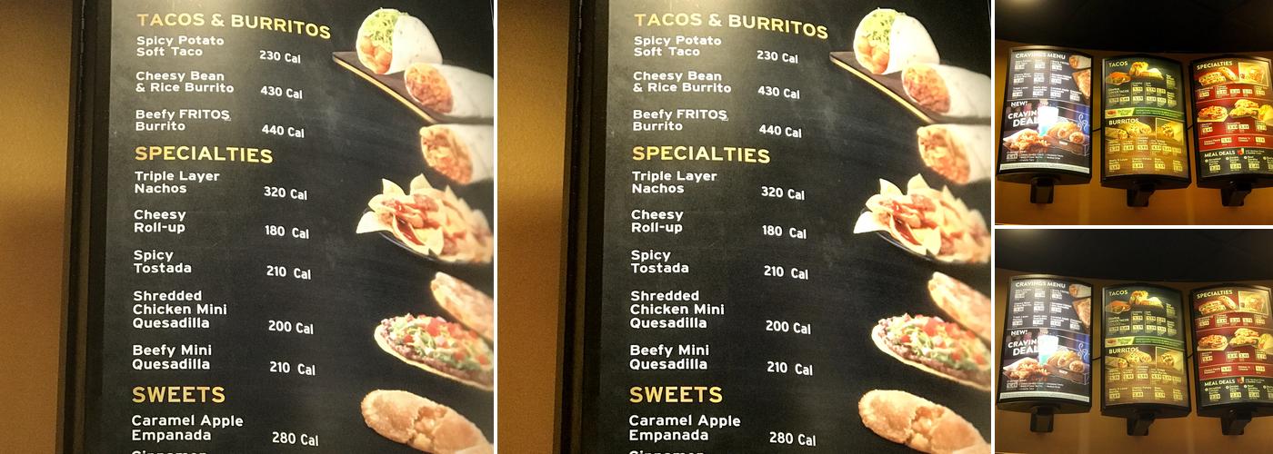 Taco Bell Menu