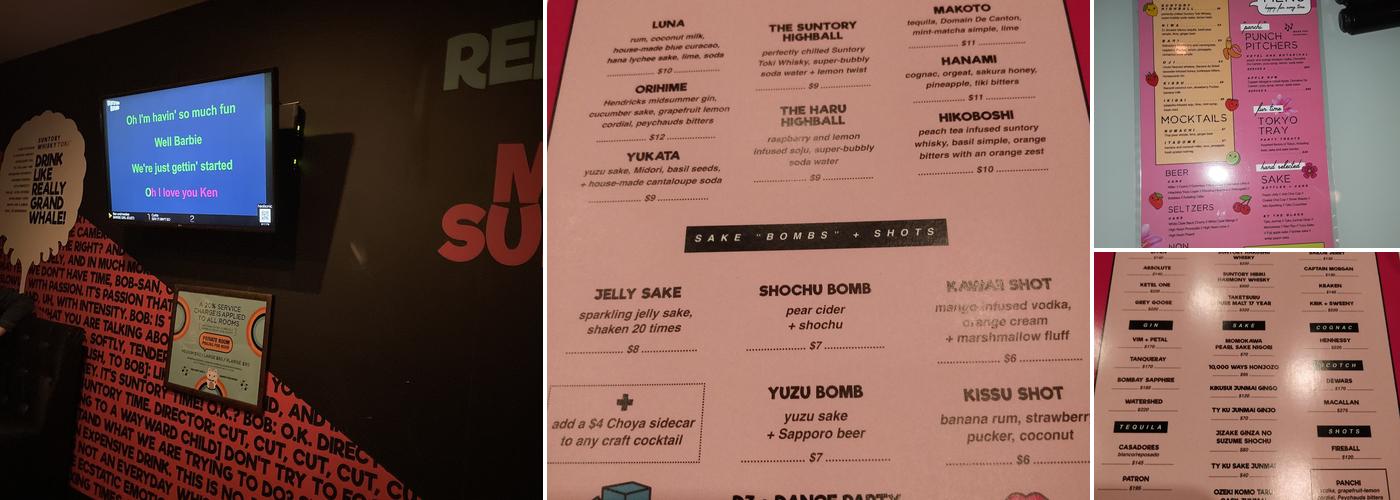Tokyo Kitty Menu