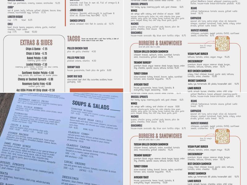 The South Side Menu