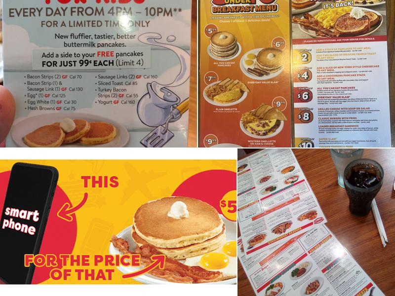 Denny's Menu
