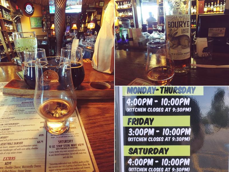 Lizardville Beer and Whiskey Bar Menu