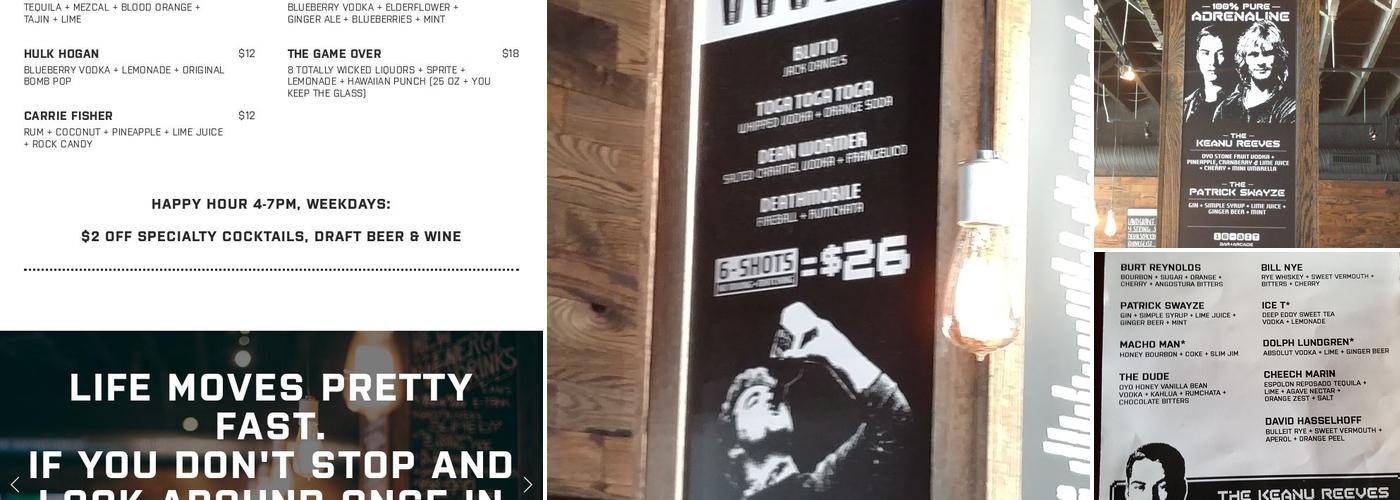 16-Bit Bar+Arcade Menu