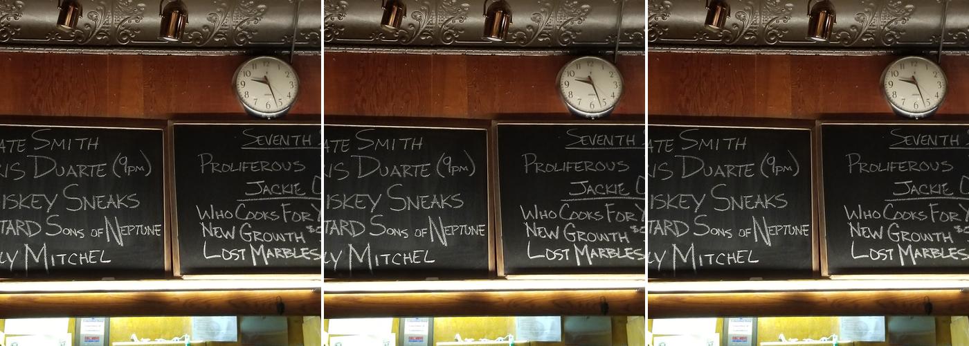 Dick's Den Menu