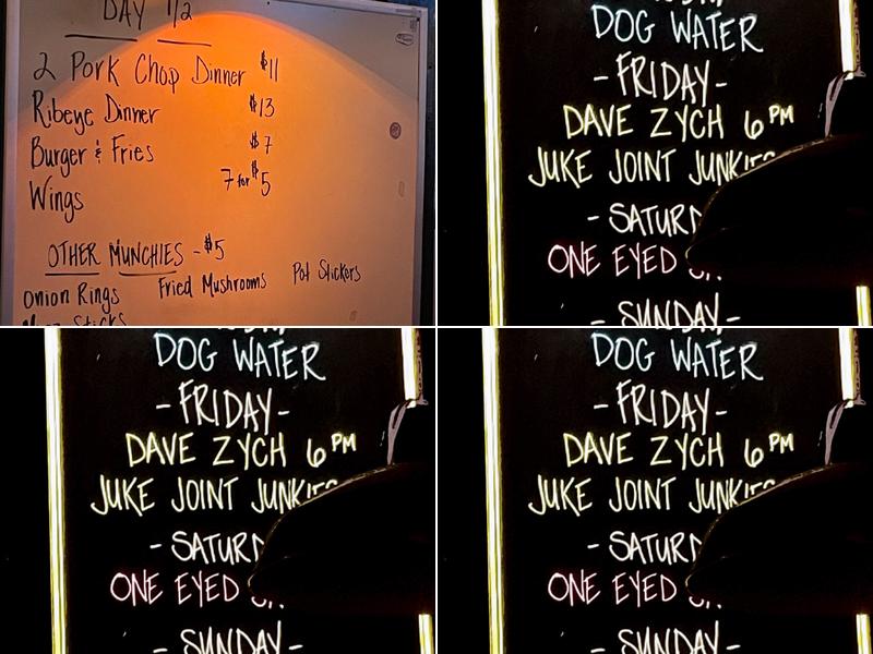 Cebars Euclid Tavern Menu