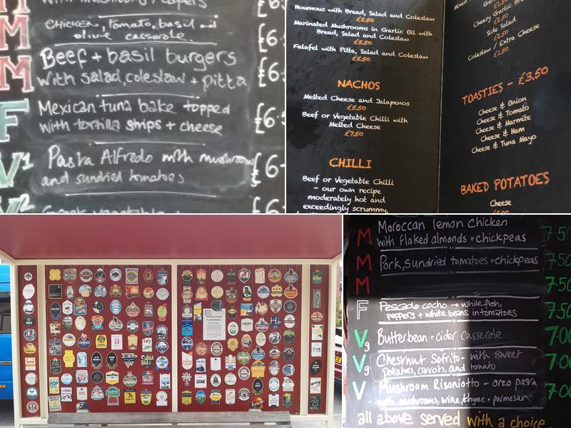 The Alexandra Tavern Menu