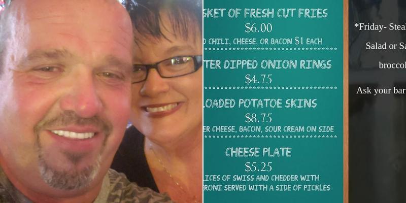 Terry B's Tavern Menu