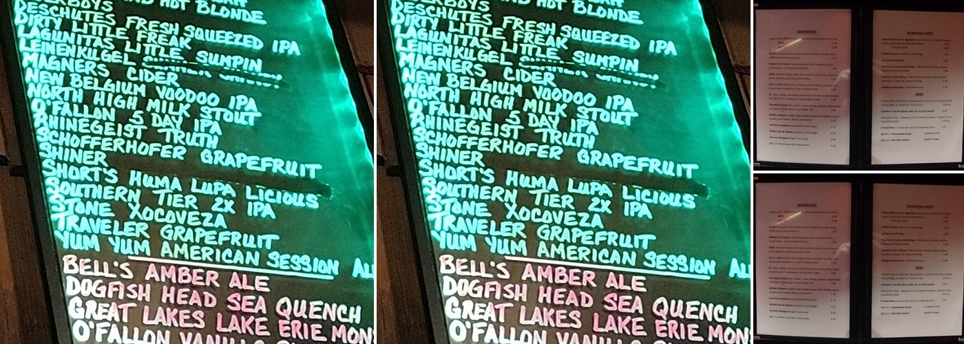 West End Tavern Menu