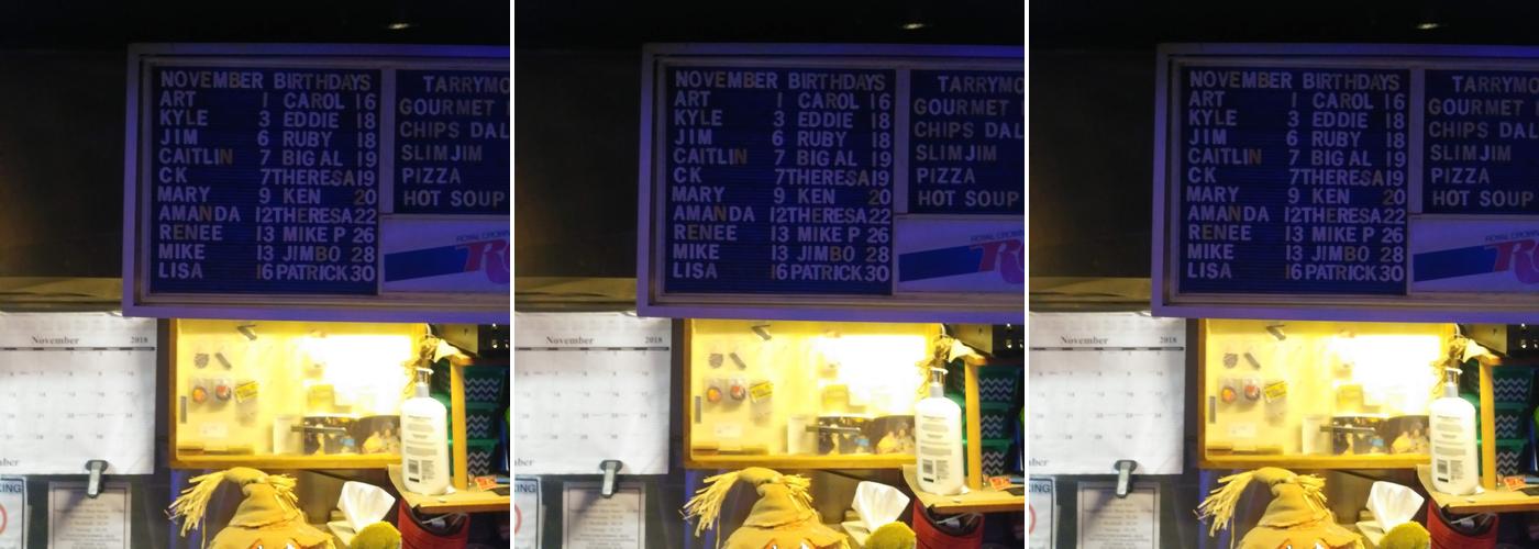 Tarrymore Inn Menu